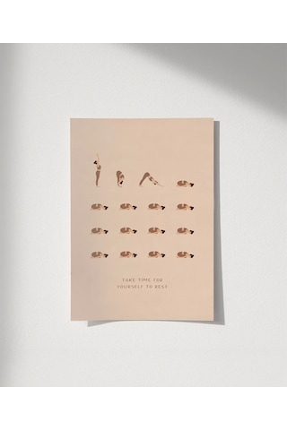 Çerçevesiz Poster Kendine Dön