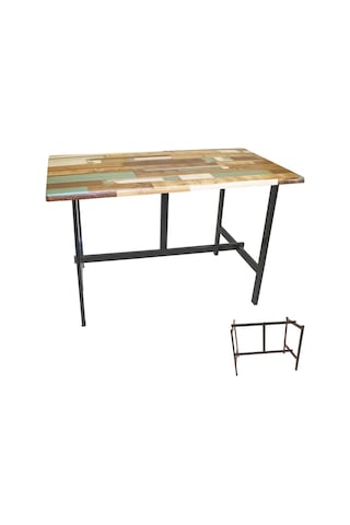 Bey Mobilya 535124811 Capella Werzalit Mutfak Masası 80 x 140 Esb - Siyah