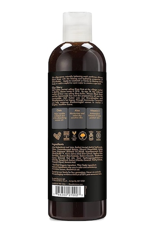 Shea Moisture Afrika Siyah Sabunu Vücut Şampuanı 384ML