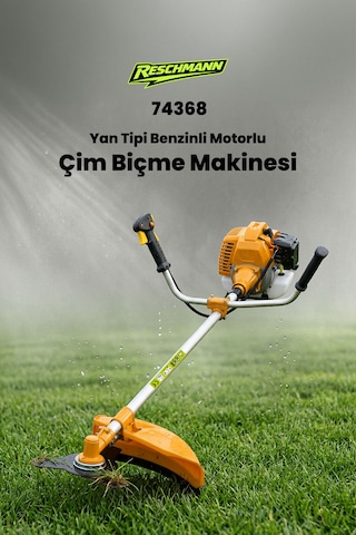 Res-74368s Profesyonel Yan Tipi Benzinli Ot Ve Çalı Tırpanı 2.2 Hp