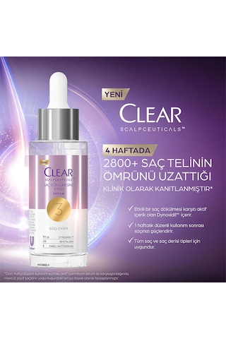Clear Scalpceuticals Saç Bakım Serumu Saç Dökülmesine Karşı 45 Ml X2
