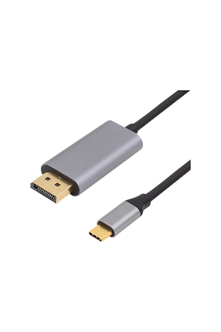 1.8 Metre 4k Type-c To Displayport Ses & Görüntü Aktarım Kablosu