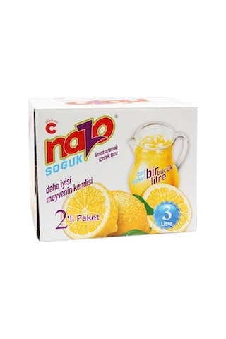 Nazo Limon Aromalı İçecek Tozu 24 x 9 G