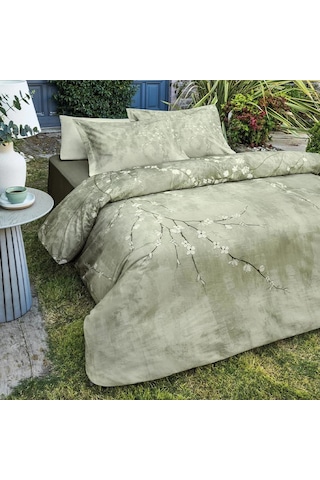 Özdilek Çift Kişilik Ranforce Nevresim Takımı White Sakura Çok Renkli