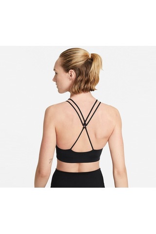 Air Dri-fit Indy Light-support Padded Strappy Sports Kadın Bra Cz4490-010 Siyah
