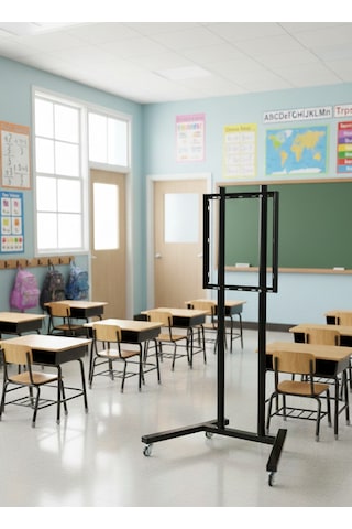 Jedi Akıllı Tahta Sürgülü Taşıyıcı Ayak 43"- 75"