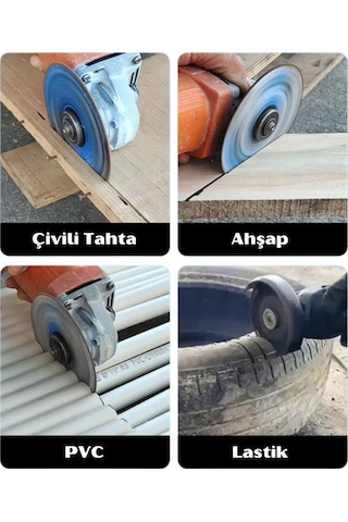 Ahşap Pvc Alüminyum Kesme Diski 115 Mm