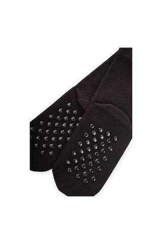 Cigit Tabanı Abs Li Bambu Çocuk Çorabı Siyah Siyah