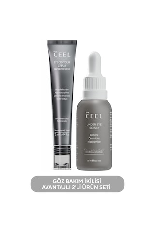 The Ceel Gözaltı Serumu 30 ML + Göz Çevresi Kremi 12 ML