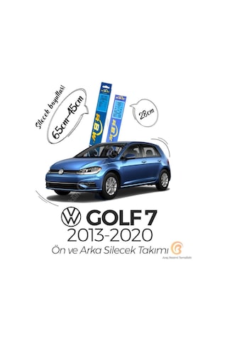 Volkswagen Golf 7 Ön ve Arka Silecek Seti (2013-2017) RBW