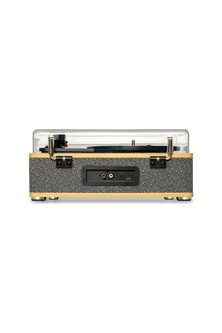 Fomix Fm-109 Pikap Plak Çalar Hoparlör Ve Bluetooth Kitli Gri 1 Adet