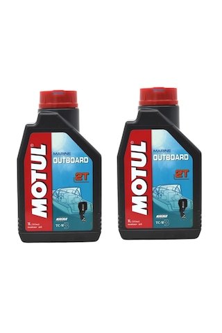 Motul Marine Outboard 2T 2 Zamanlı Tekne Motor Yağı 1 L 2 Adet