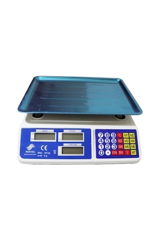 Bozyel Terazi 40 KG Elektronik Dijital Bakkal Manav Market Terazi