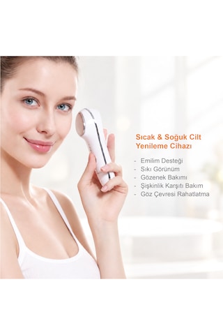 Touchbeauty Tb1389 Sıcak Ve Soğuk Yüz Masaj Ve Cilt Bakım Cihazı