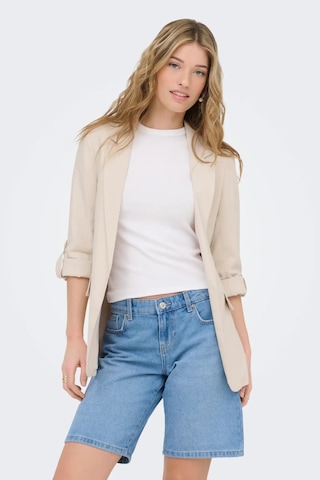 Only Kadın Onlarıs Rahat Kalıp Kolu Katlanabilir Blazer Ceket 15310839 Taş