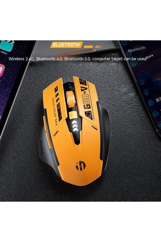 Inphic A9 2.4G Kablosuz Bluetooth 5.0 Optik Mouse