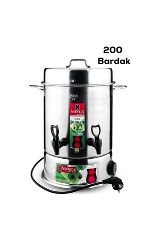 Lines Yonca 200 Bardak Semaver Çay Makinesi & Elektrikli Çay Otomatı Diğer