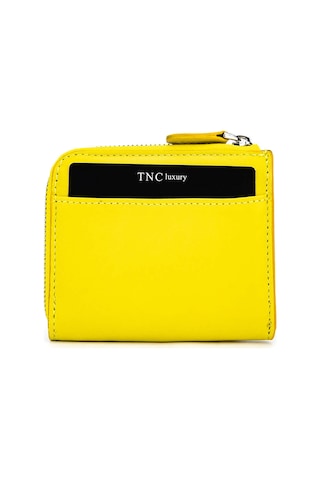 Tamer Tanca Kadın Hakiki Deri Sarı Kartlık 1148 1074 Bn Krtlk Sk25-26 Neon Sarı Sarı