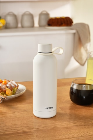 Karaca Aly Soft Touch Çelik Sızdırmaz Termos 500 Ml Taş Ekru