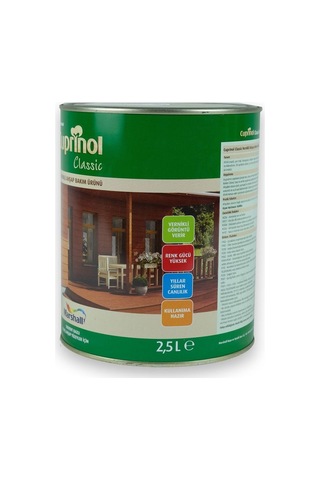 Cuprinol Vernikli Ahşap Bakım Ürünü Klasik Ceviz Ağacı 2,5 L