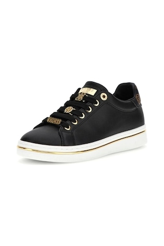 Guess Stasey Kadın Siyah Sneaker Flpstaele12-black Siyah