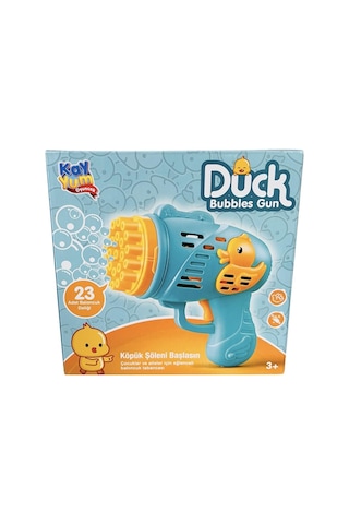 Kayyum Ördek Pilli Köpük Tabanca - Mavi