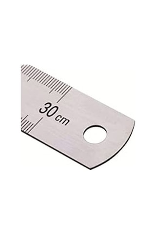 Kraf Çelik Cetvel 30cm Metal
