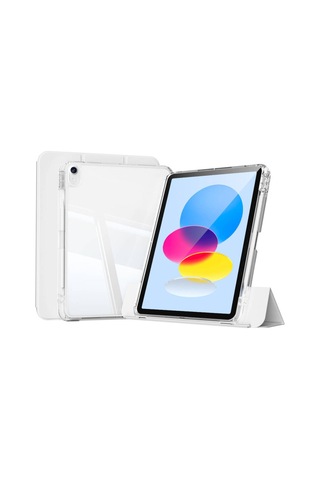 İpad 11 A16 2025 10. Nesil 10.9 Kılıf Magnetik Ayrılabilen Airbagli Sliding Tablet Kılıfı Kapaklı Kılıf