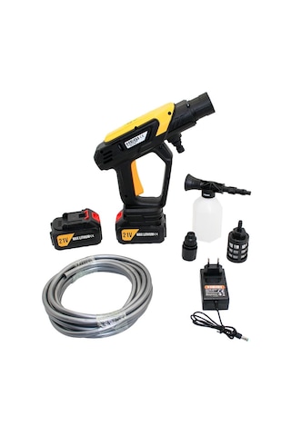 Hegı Yüksek Basınçlı Çift Akülü Araba Yıkama Makinesi 26385