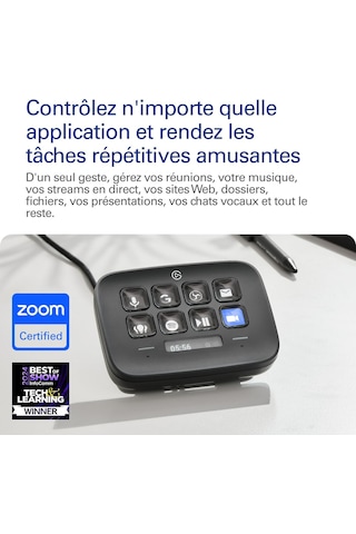 Elgato Stream Deck Neo Siyah - 8 Özelleştirilebilir Tuş, 2 Doku