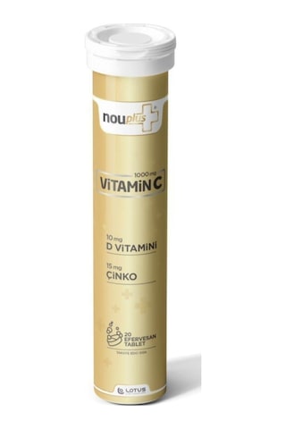 C Vitamini 20 Efervesan Tablet