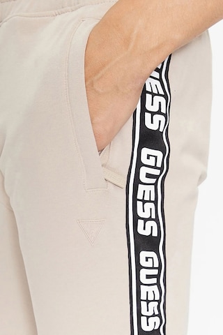 Guess New Arlo Erkek Aktif Eşofman Altı Bej