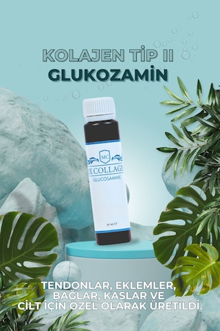 Mx Collagen Glukozamin Kolajen Eklemler Için 30 Ml X 30 Şişe