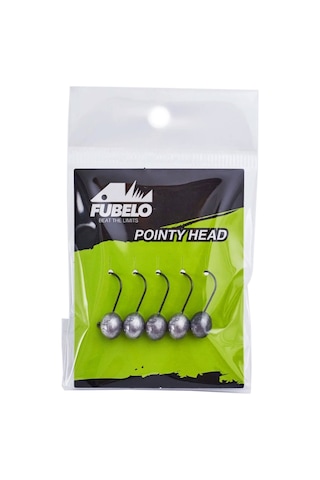 Fubelo Pointy Head 5 Adet Jig Head 3.5 Gr - 8 No