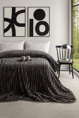 Gentle Battaniye 160 220 Antrasit Antrasit