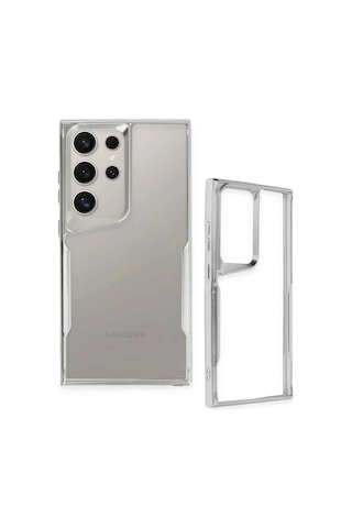 Storeşahin Samsung Uyumlu Galaxy S24 Ultra Kılıf Boyi Silikon Kapak - Lacivert Shn0720