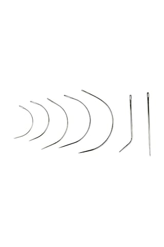 Ctipi Saç Pinjtype Saç Pinc-tipi Peruk İğnesiperuk İğnesi Büyük Kafa Saç Uzatma İğnesi Büyük Delik Kavisli İğne