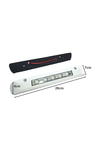 Shuıvan Dış Led Aydınlatma Açılı Lamba 12v/24v Beyaz Kasa - Beyaz Işık-1693