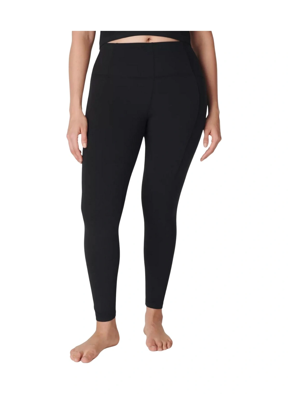 Sweaty Betty Sweaty Betty Super Soft 7/8 Yoga Kadın Kırmızı Yoga Tayt Blk SiYAH
