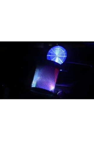7 Renkli Rgb Led Işıklı Lüx Oto Küllük Kapaklı Spor Araç İçi Küllük Araba Küllüğü