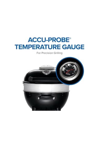 Pro 18 İnç Kömür Kettle Grill - Pro18k-leg-3 - Siyah, Paslanmaz Çelik Ara Halka, 1540 Cm² Pişirme Alanı, Sağlam Çok Renkli