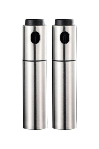 Suofeng Stahlçelik Yağ Spreyi - Barbekü, Fitnes Ve Mutfak İçin Basınçlı Kontrollü Zeytinyağı Spreyi 2 Adet Çok Renkli