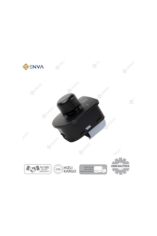 Volkswagen Golf 4 Katlanmaz Dikiz Ayna Ayar Düğmesi 1997-2004