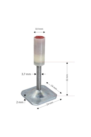 Red Hit Mx003 Kare Pullu Barutlu Çivi 32 Mm 200 Lü Paket