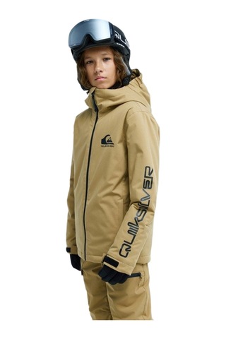 Quiksilver Mıssıon Solıd Yth Jk Çocuk Kahve Snowboard Ceketi Clm0