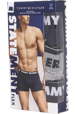 Tommy Hilfiger Tommy Hılfıger Statement Flex Erkek 3 Lü Boxer 09T3798 410