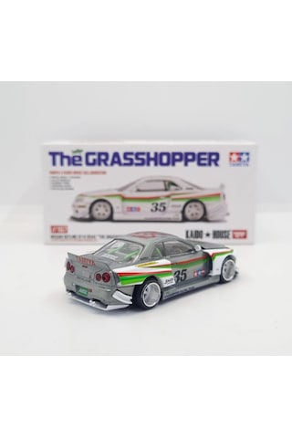 Mini Gt Chase Kaido House Nissan Skyline Gt-r R34 The Grasshopper Tamiya 167