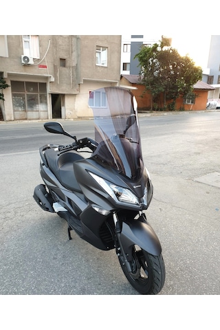 Motocam Kanuni Reha 250 Ön Cam 2022-2026 Model 72cm Füme Renkli 4mm Uzun