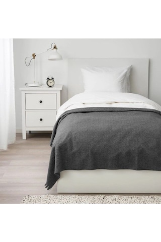 Ikea Tjärblomster Polar Koltuk Örtüsü Tek Kişilik 150 X 210 Cm Gri