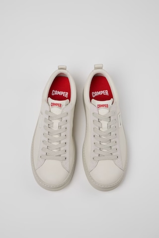 Camper Runner Four Deri Ve Nubuk Erkek Spor Ayakkabı K101052-003 Beyaz